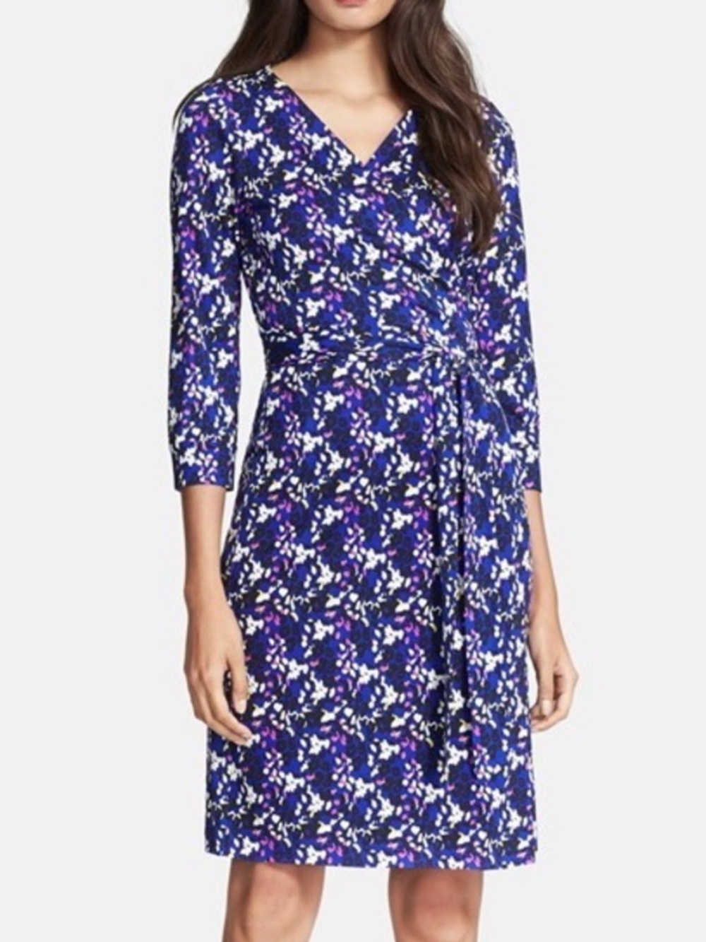 Diane Von Furstenberg Vintage Silk Wrap Dress River Leopard Small